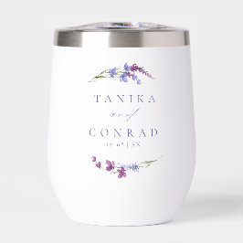 ワイルドフラワー結婚の水彩名Peri ID954