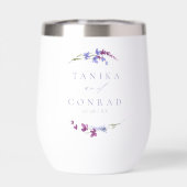 ワイルドフラワー結婚の水彩名Peri ID954 (背面)