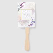 ワイルドフラワー結婚の水彩式Peri ID954 ハンドファン (正面)