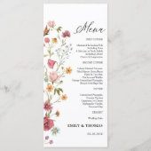 ワイルドフラワー結婚ズのメニュー メニュー (正面)