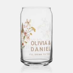 ワイルドフラワー結婚ズ杯 ガラス缶