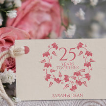ワイルドフラワー結婚ズ25周年記念モノグラム