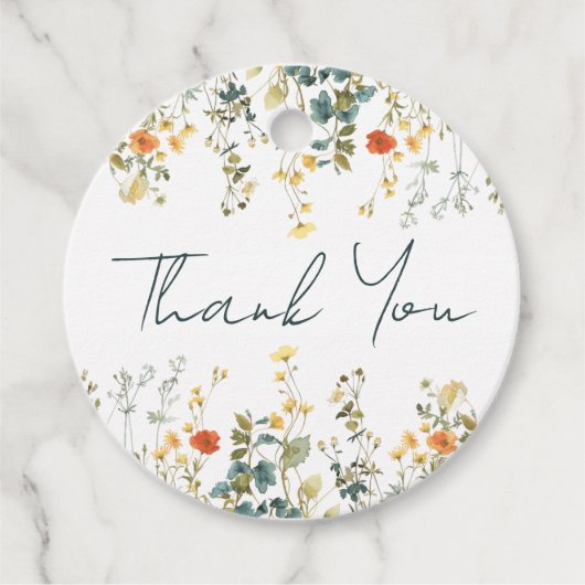 ワイルドフラワー結婚ズ フェイバータグ (正面)