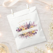 ワイルドフラワー結婚ズ フェイバーバッグ (クリップ留めされた状態)