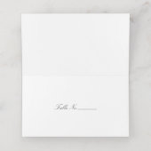 ワイルドフラワー結婚ズ プレイスカード (内部開封)