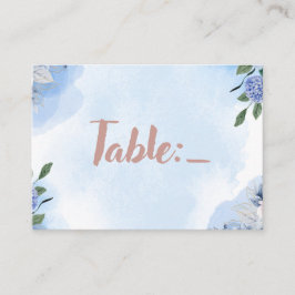 ワイルドフラワー結婚ズ プレイスカード