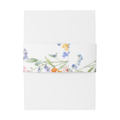 ワイルドフラワー結婚ズ 招待状ベリーバンド (裏面例)