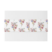 ワイルドフラワー結婚ズ 招待状ベリーバンド (裏面例)