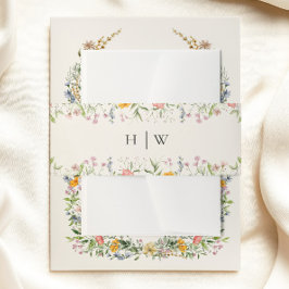 ワイルドフラワー結婚ズ 招待状ベリーバンド