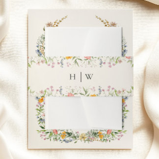 ワイルドフラワー結婚ズ 招待状ベリーバンド