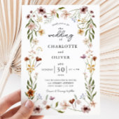 ワイルドフラワー結婚ズ 招待状