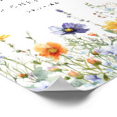 ワイルドフラワー結婚フィールドへようこそ ポスター (角)