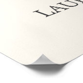 ワイルドフラワー結婚フローラの歓迎サイン ポスター (角)