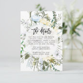 ワイルドフラワー結婚フローラの詳細情報 エンクロージャーカード (スタンド正面)