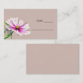 ワイルドフラワー結婚フローラ座席表 プレイスカード (正面/裏面)