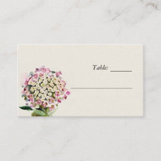 ワイルドフラワー結婚フローラ座席表 プレイスカード