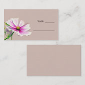 ワイルドフラワー結婚フローラ座席表 プレイスカード (正面/裏面)