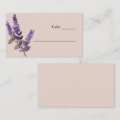 ワイルドフラワー結婚フローラ座席表 プレイスカード (正面/裏面)