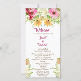 ワイルドフラワー結婚フローラ式計画