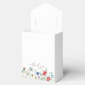 ワイルドフラワー結婚ボホさん有難う フェイバーボックス (オープン)