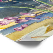 ワイルドフラワー結婚山の座席表 ポスター (角)