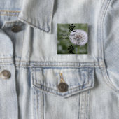 ワイルドフラワー結婚式招待状と好意 缶バッジ (インサイチュ)