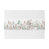 ワイルドフラワー結婚式招待状ベリーバンド 招待状ベリーバンド (裏面例)