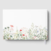 ワイルドフラワー結婚草原 ゲストブック (裏面)