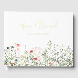 ワイルドフラワー結婚草原 ゲストブック