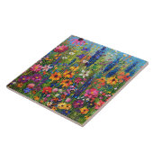 ワイルドフラワー絵画フィールド タイル (側面)