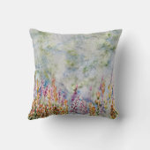 ワイルドフラワー美しい装飾用クッション クッション (裏面)