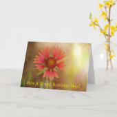 ワイルドフラワー考えるサンシャインのカード カード (黄色い花)