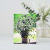 ワイルドフラワー考えズ・オブ・ユー ポストカード (スタンド正面)