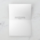 ワイルドフラワー聖なる書物、 経典ノートカード箴言3:5 カード (内部)