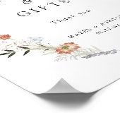 ワイルドフラワー自然カード&ギフト ポスター (角)