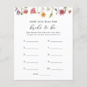 ワイルドフラワー花嫁が勝負に出たのは何歳だったか (正面)