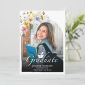 ワイルドフラワー薬学院卒業パーティーの写真 招待状 (スタンド正面)