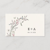 ワイルドフラワー詳細エンクロージャカード エンクロージャーカード (裏面)