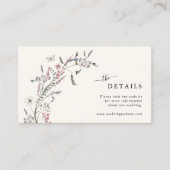 ワイルドフラワー詳細エンクロージャカード エンクロージャーカード (正面)