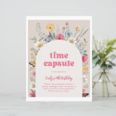ワイルドフラワー誕生日タイムカプセル標識 (スタンド正面)