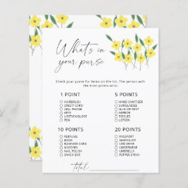 ワイルドフラワー財布ゲームの中身