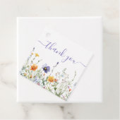 ワイルドフラワー赤ちゃんシャワー フェイバータグ (インサイチュ)