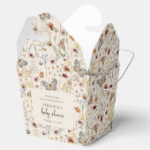 ワイルドフラワー赤ちゃんシャワー フェイバーボックス (オープン)