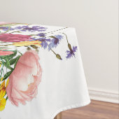 ワイルドフラワー開花センターピース植物学スタイル テーブルクロス (インサイチュ)