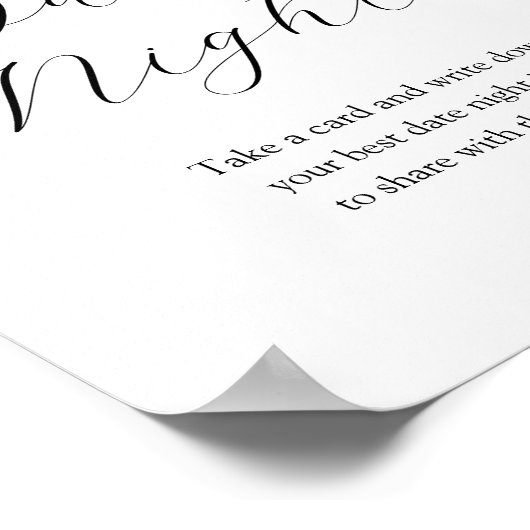 ワイルドフラワー開花デイトナイトアイディア標識 ポスター (角)