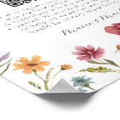 ワイルドフラワー開花ハネムーン基金 ポスター (角)