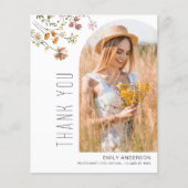 ワイルドフラワー開花卒業写真ありがとう (正面)