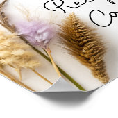 ワイルドフラワー離れのレシピカード ポスター (角)