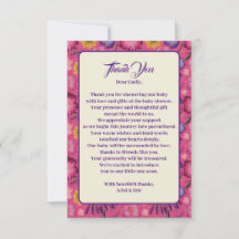 ワイルドフラワー魅力的ピンクの赤ちゃんシャワー