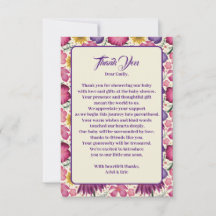 ワイルドフラワー魅力的ピンクの赤ちゃんシャワー